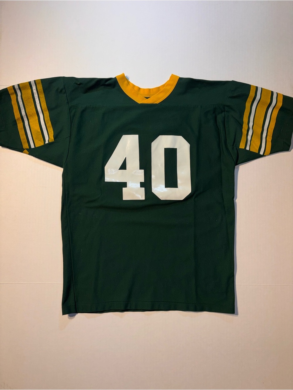 Vtg Green Bay Packer #40 Green NFL Football Jersey 70’s 80’s Rare USA Sz Medium